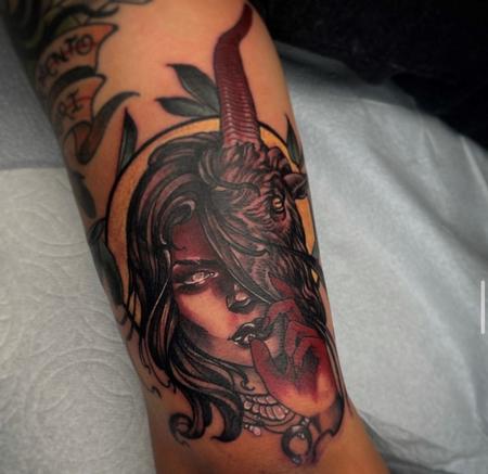 Tattoos - Al Perez Goat Woman - 144364